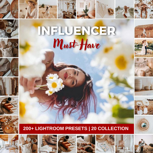 INFLUENCER MUST-HAVE 21 PACKS (200+ PRESETS)