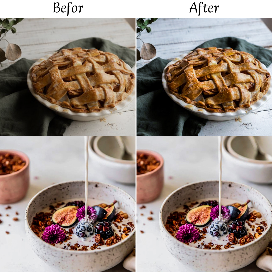 FOOD LOVERS LIGHTROOM PRESETS