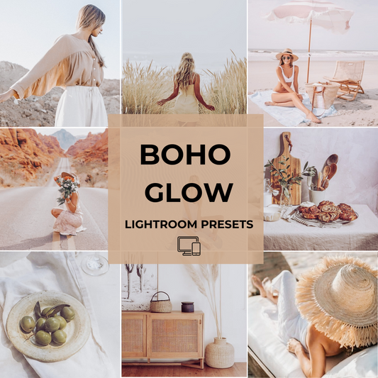 BOHO GLOW LIGHTROOM PRESETS