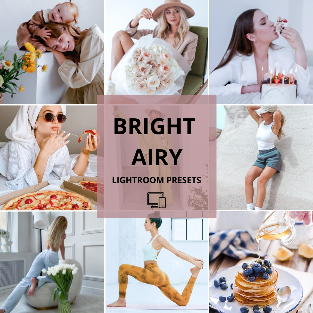 BRIGHT & AIRY LIGHTROOM PRESETS