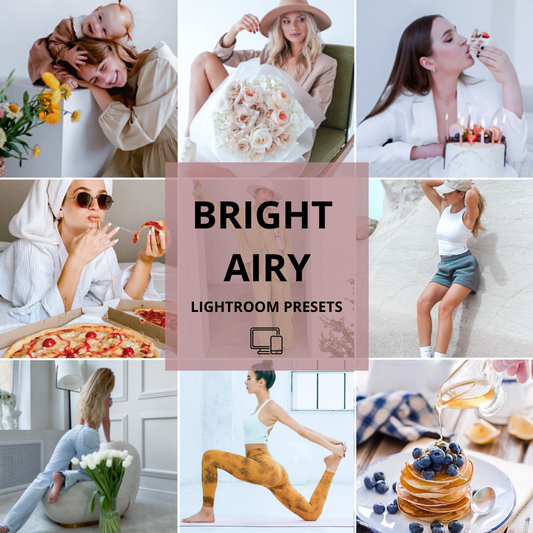 BRIGHT & AIRY LIGHTROOM PRESETS