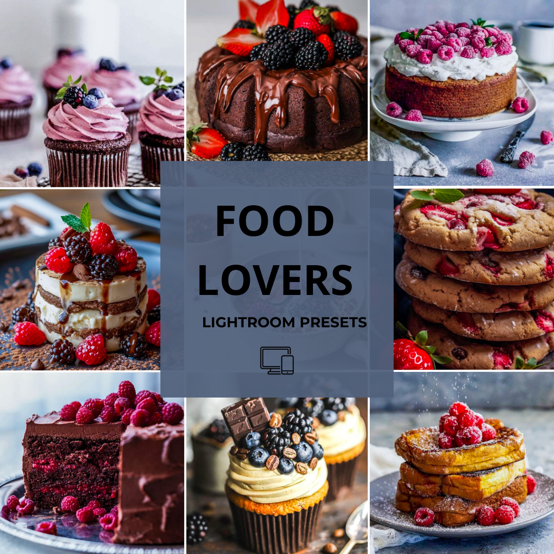 FOOD LOVERS LIGHTROOM PRESETS