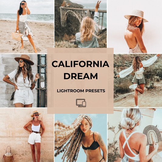 CALIFORNIA DREAM LIGHTROOM PRESETS