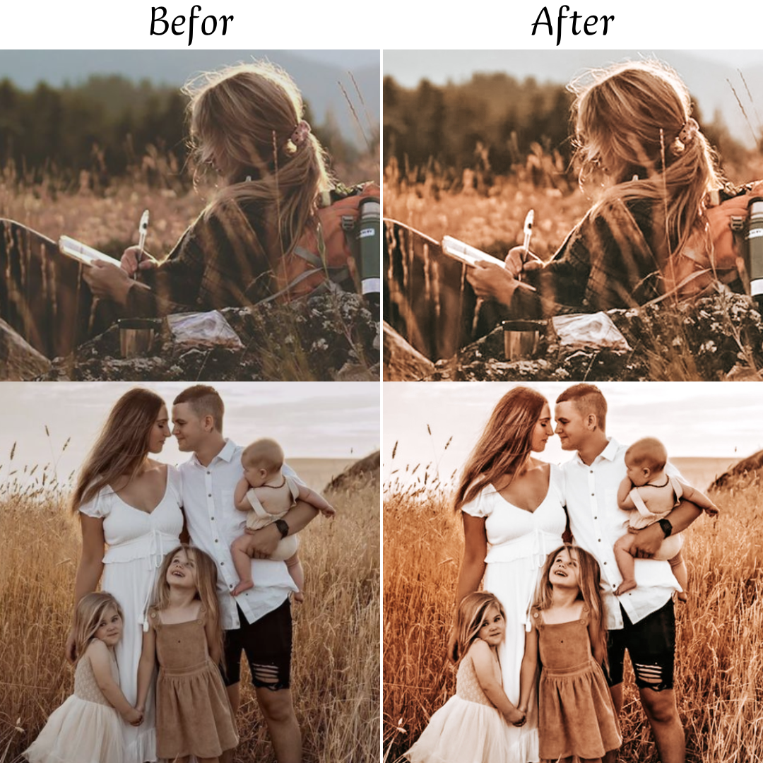 GOLDEN HOUR LIGHTROOM PRESETS