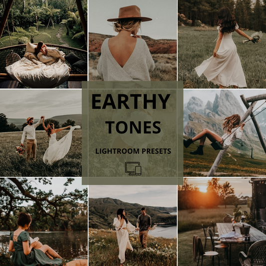 EARTHY TONES LIGHTROOM PRESETS